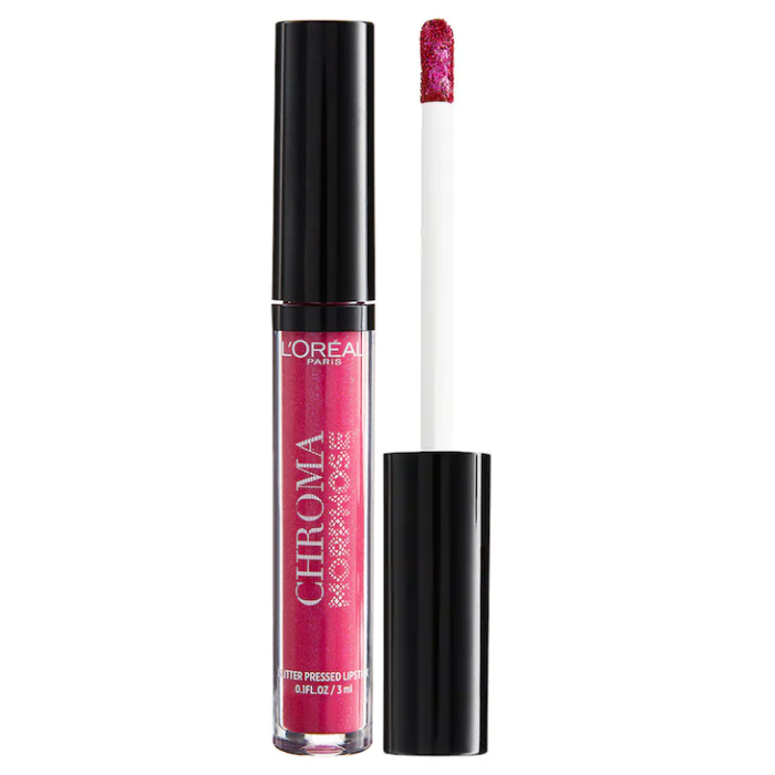 L'Oreal Chroma Morphose Glitter-Pressed Lipstick