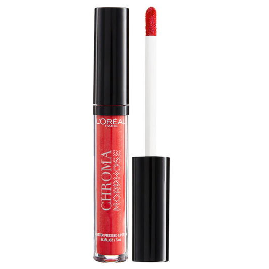 L'Oreal Chroma Morphose Glitter-Pressed Lipstick