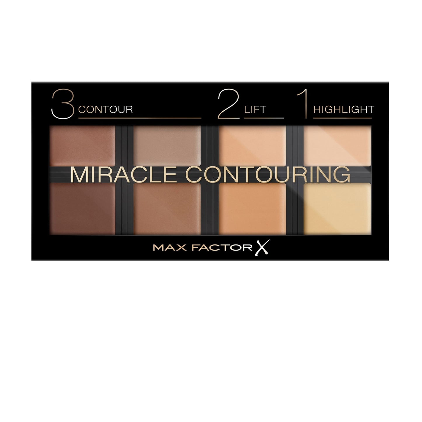 Max Factor Miracle Contouring Palette- Contour, Lift & Highlight