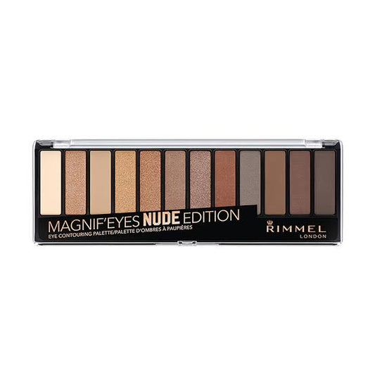 Rimmel London Magnif'Eyes Eyeshadow Palette 001 Nude Edition LUXE