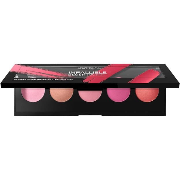 L'Oreal Infallible Paint Blush Palette Pinks