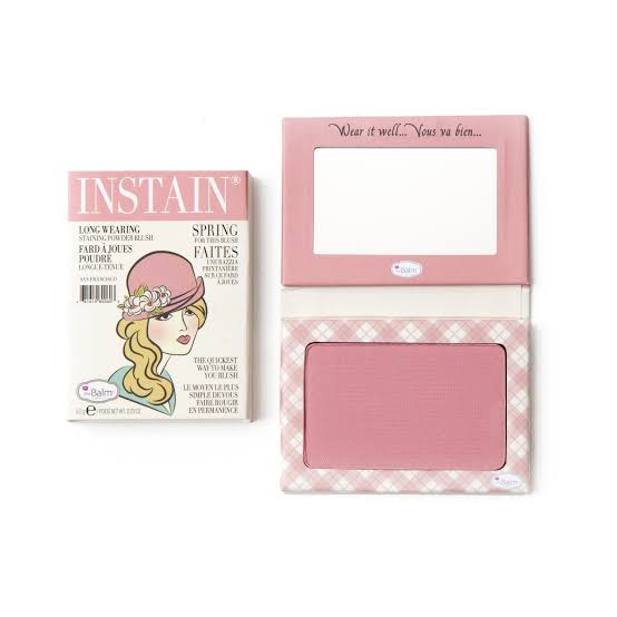 The Balm Instain Long Wearing Staining Powder Blusher Argyle