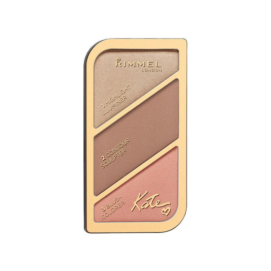 Rimmel London Highlighter/Contour/Blush Palette 002 Coral