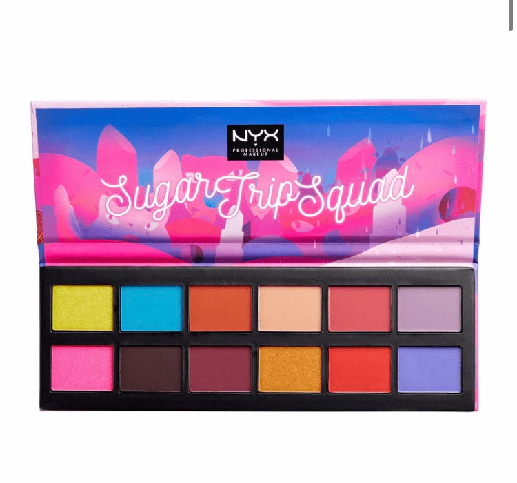 NYX Sugar Trip Squad Eyeshadow Palette SP01